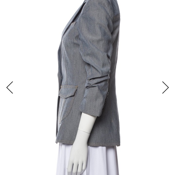 Cinq à Sept Louisa Denim Blazer - Picture 3 of 8